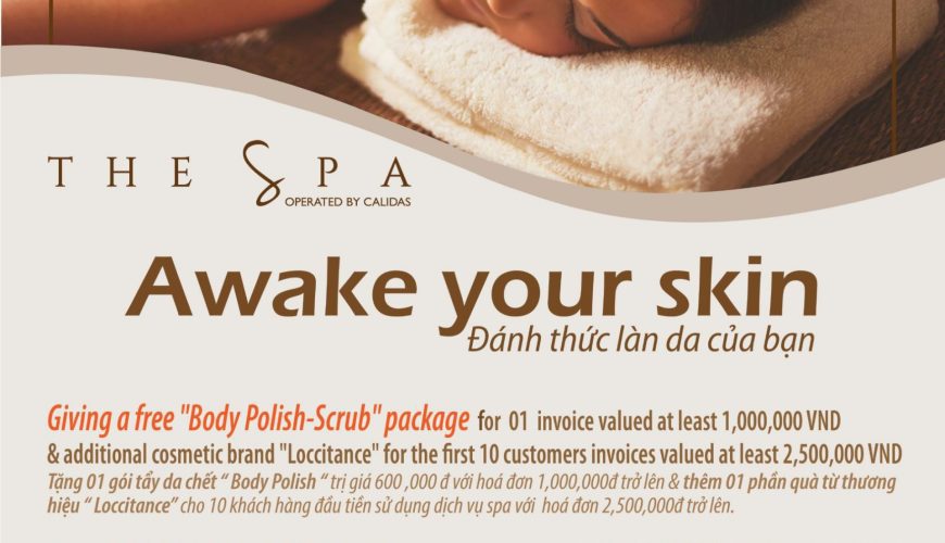 Promotion program at The Spa – Awake Your Skin